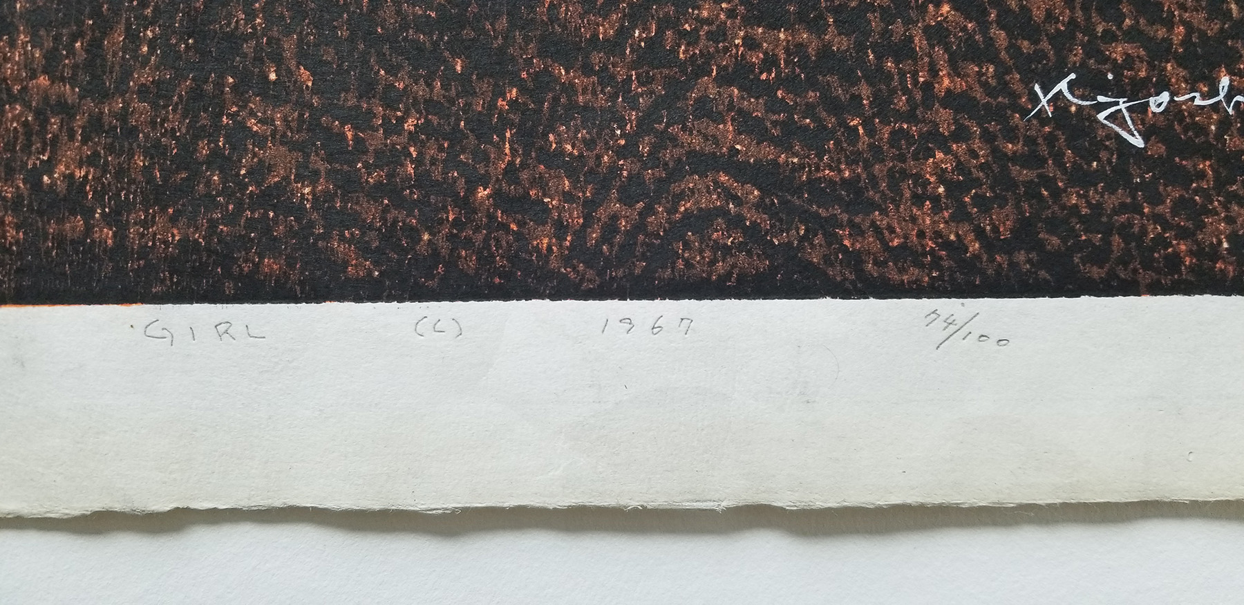 Titled, Dated and Numbered